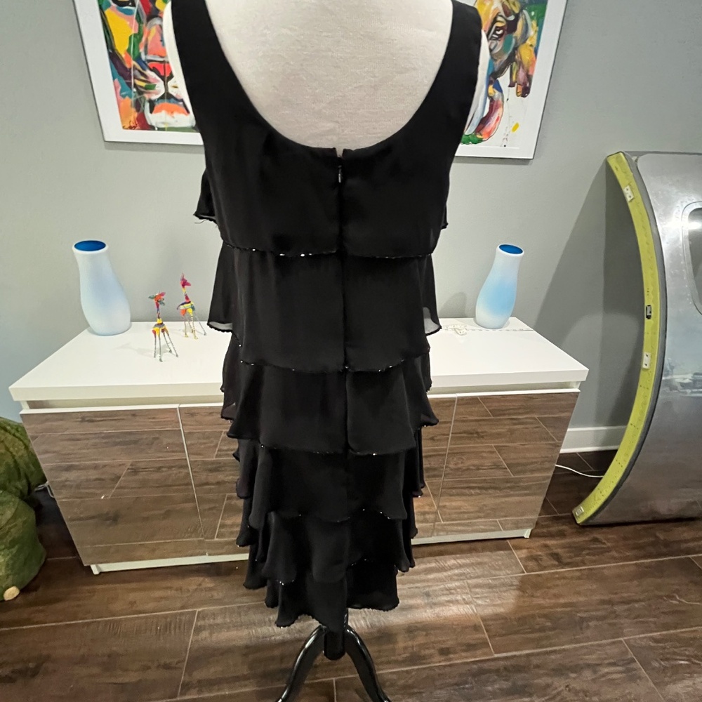 Patra Tiered little black dress - Picture 10 of 13